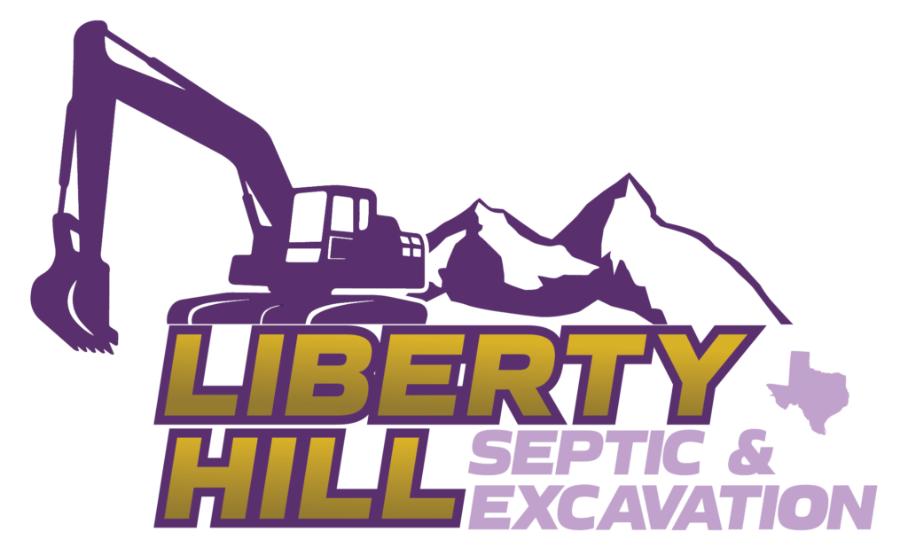 liberty hill septic & excavation logo | moxie360 marketing