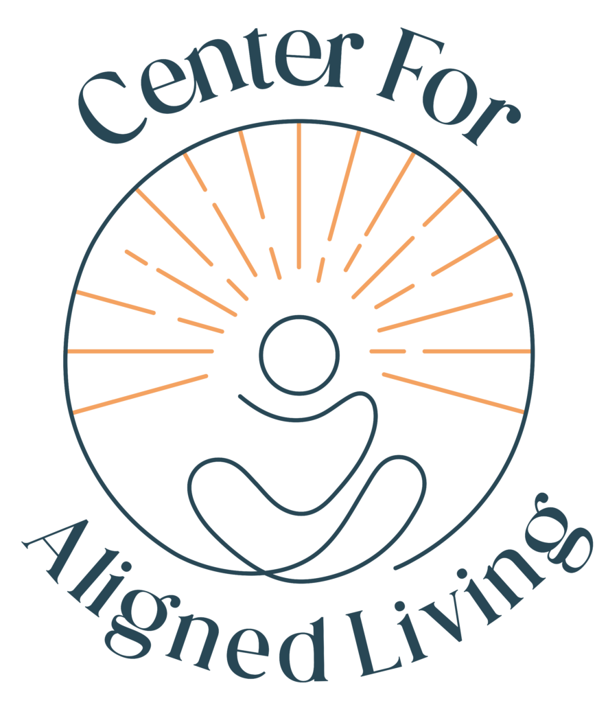 center for aligned living logo | moxie360 marketing