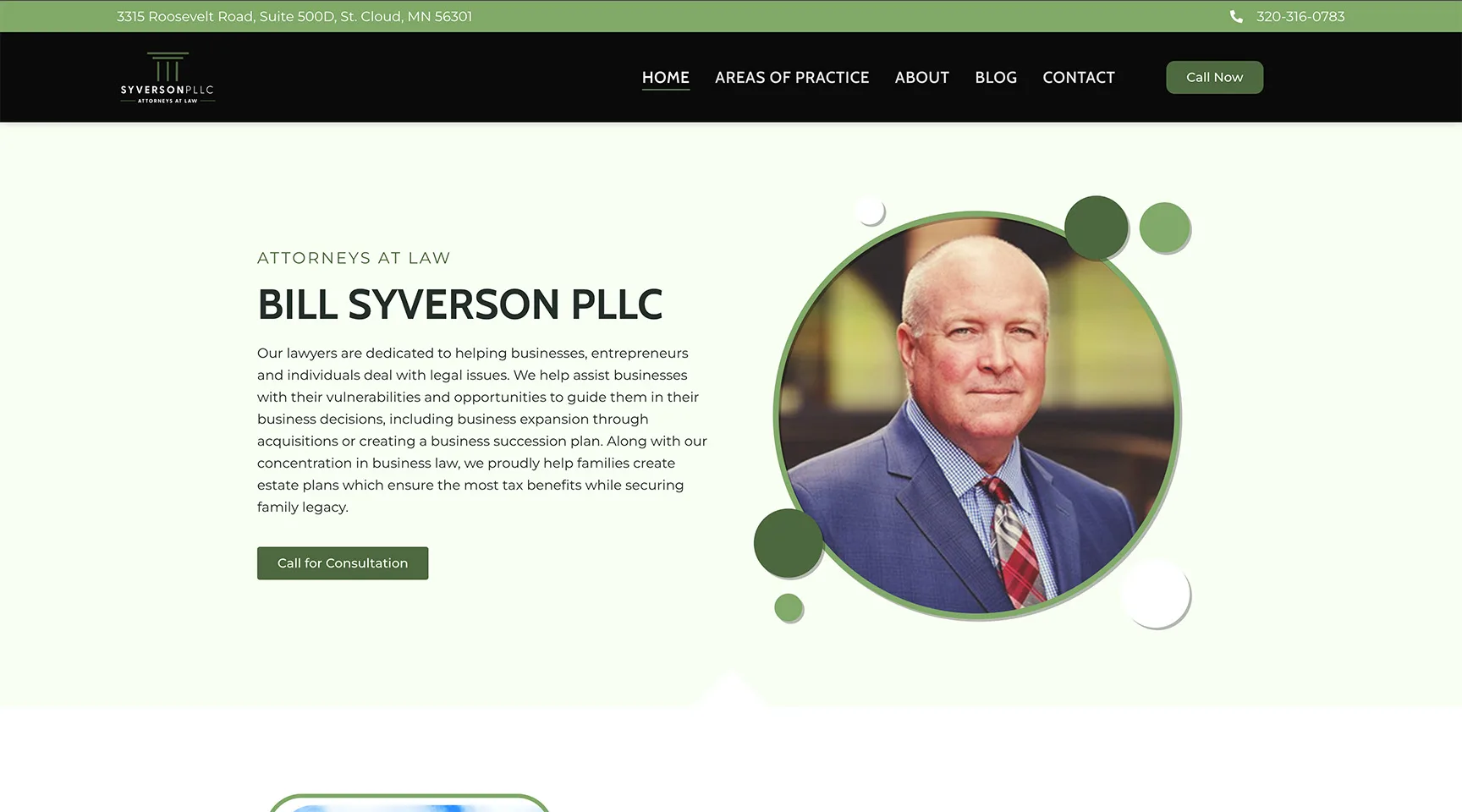 Syverson PLLC Website